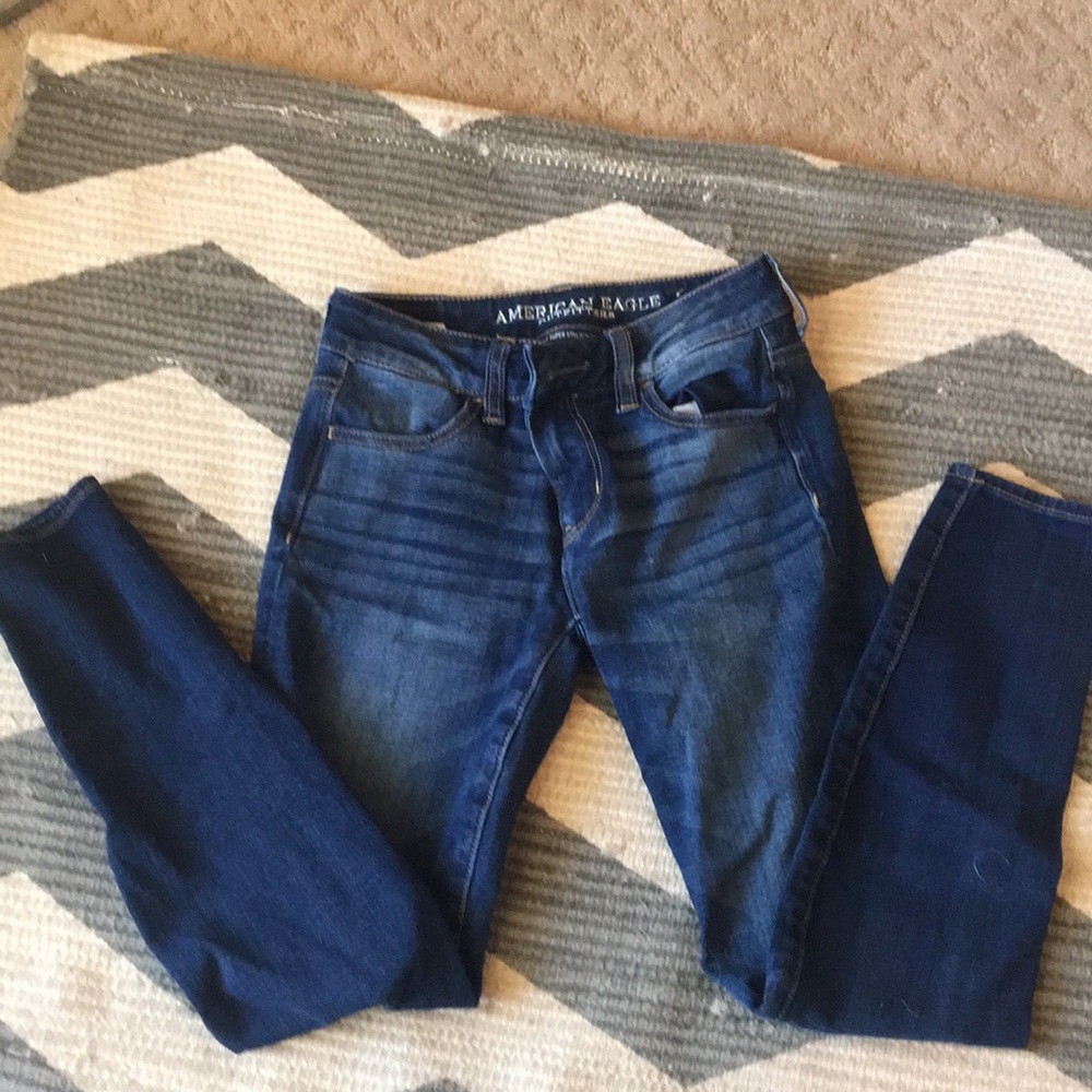 American Eagle super stretch jeans